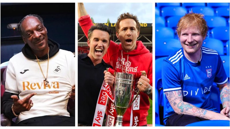 Championship anglaise : quand Snoop Dogg, Ryan Reynolds, Ed Sheeran et Tom Brady investissent dans le football