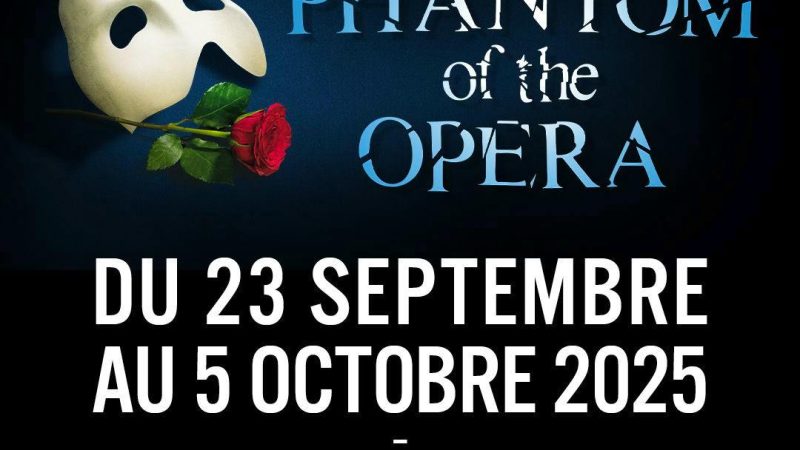Concours : remportez vos places pour la comédie musicale Phantom of the Opera à Lausanne
