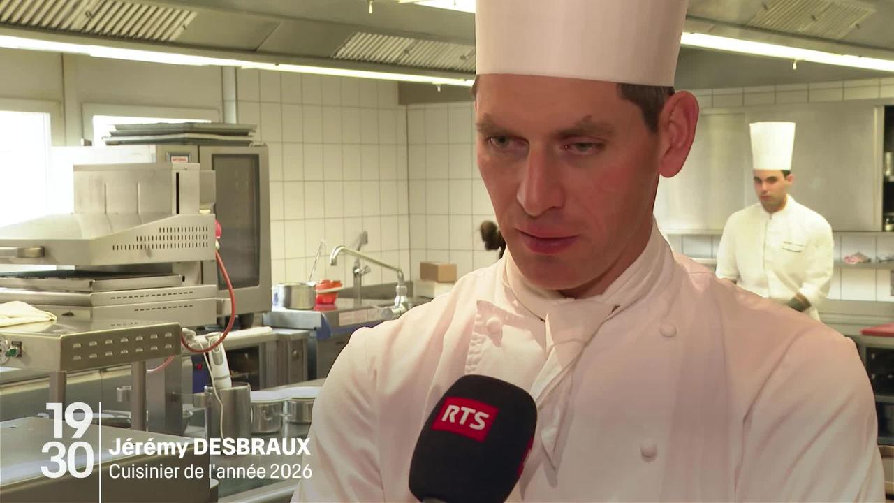 Jérémy Desbraux élu cuisinier de l’année 2026 par le Gault&Millau Suisse