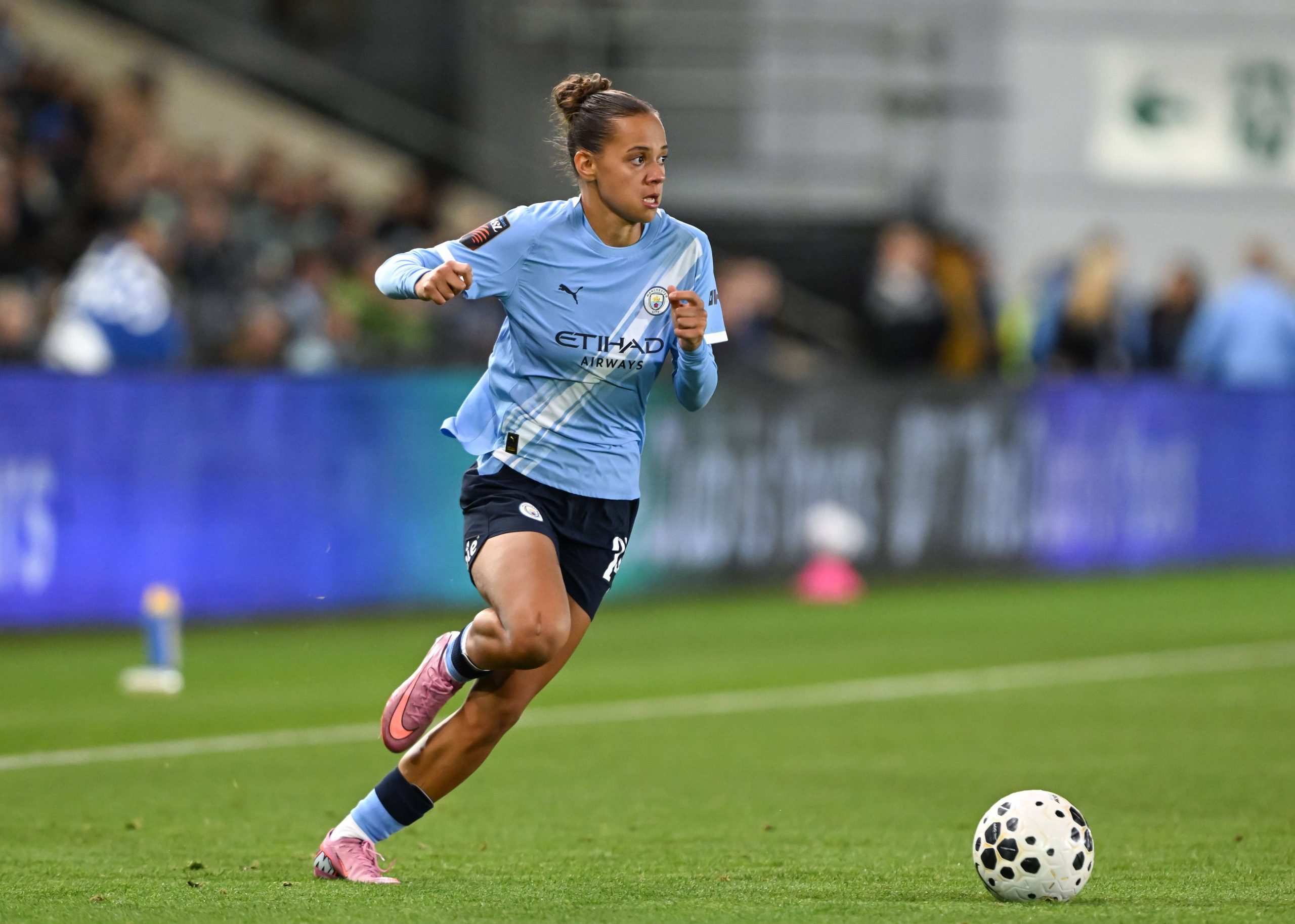 Iman Beney marque son premier but en WSL avec Manchester City