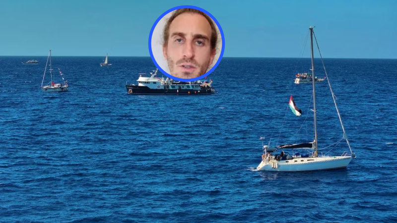 Flottille pour Gaza : un enseignant vaudois entame une grève de la faim dans une prison israélienne