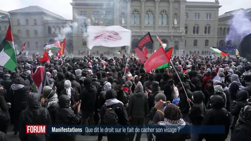 Port du visage lors des manifestations : interdiction et exceptions selon la loi en Suisse