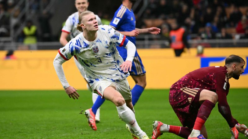 Mondial 2026 : l’Italie contrainte de passer par les barrages après sa défaite face à la Norvège à Milan
