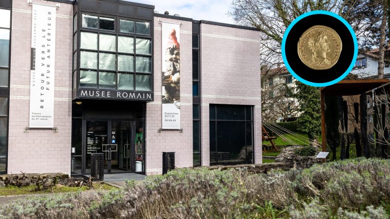 Vol au Musée romain de Vidy : deux individus dérobent des pièces d’or archéologiques — enquête en cours