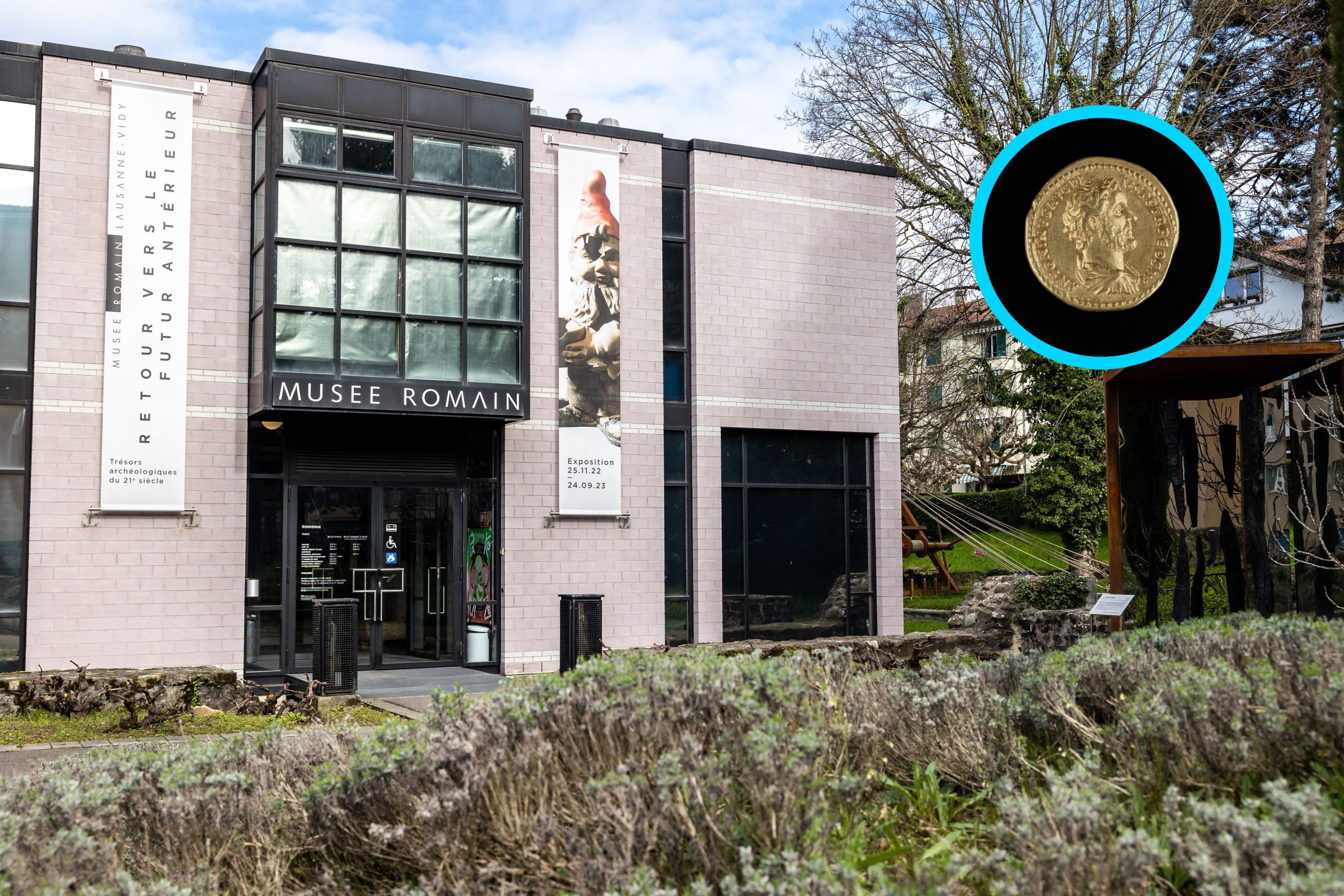 Vol au Musée romain de Vidy : deux individus dérobent des pièces d’or archéologiques — enquête en cours