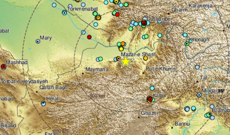 Séisme magnitude 6,3 au nord de l’Afghanistan : localisation, profondeur et répercussions