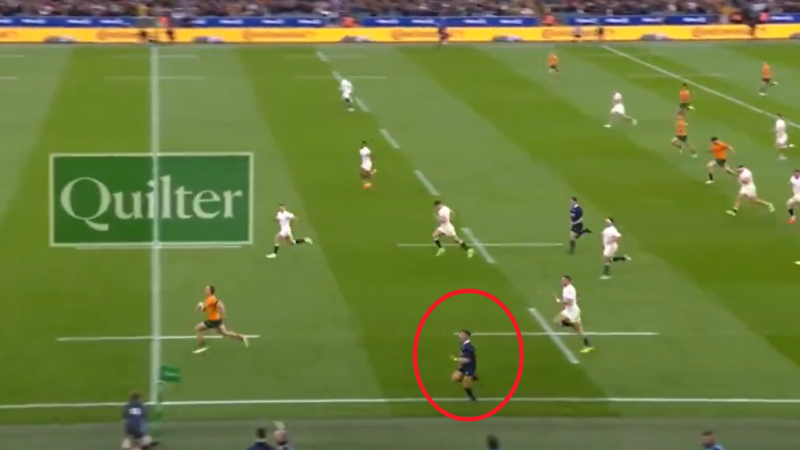 Rugby à Twickenham: Craig Evans, arbitre gallois, attire l’attention lors du test Angleterre–Australie – Autumn Nations Series 2025